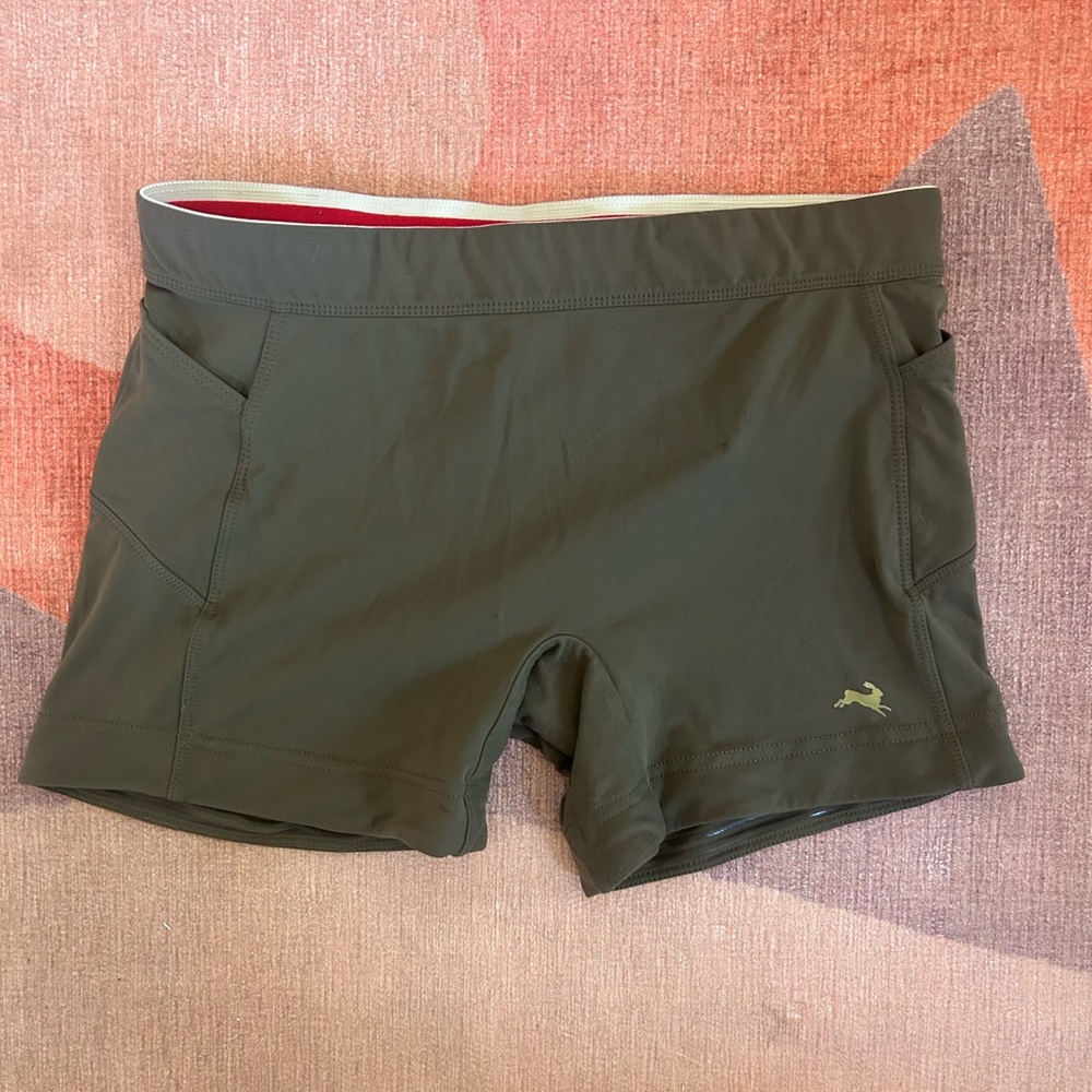 Tracksmith Olive Green Women's Shorts